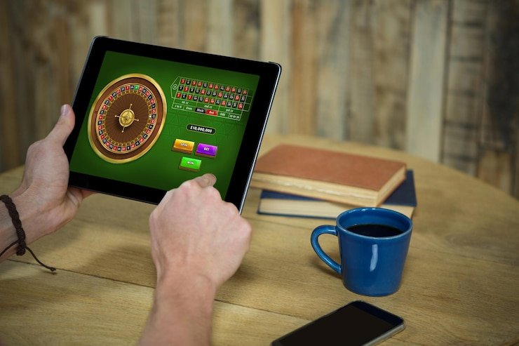Tampilan meja Dragon Tiger dengan format Asian Handicap di 58win